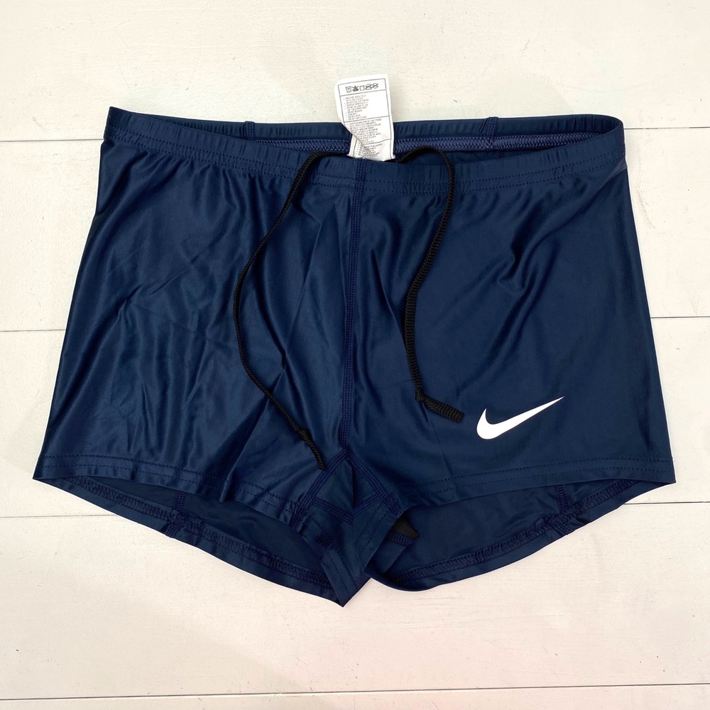 Nike Compression Shorts woMen XL Navy Blue Athletic Training Performance Running
